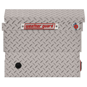 Weather Guard 62" Crossover Toolbox Bright Aluminum Low Profile Compact Model (131-0-03)