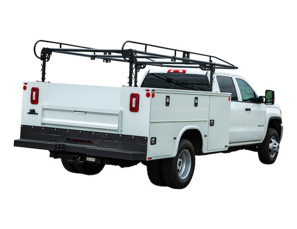 Buyers Products 14-1/2 Foot Black Service Body Ladder Rack (1501260)