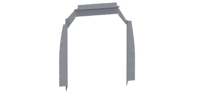 Holman Bulkhead Divider Wing Partition Wing Kit For Sprinter High Roof (40669SH)
