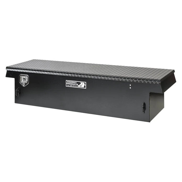 Highway Products 70" Crossover Smooth Black Base Black Diamond Plate Lid (3213-003-BK62)