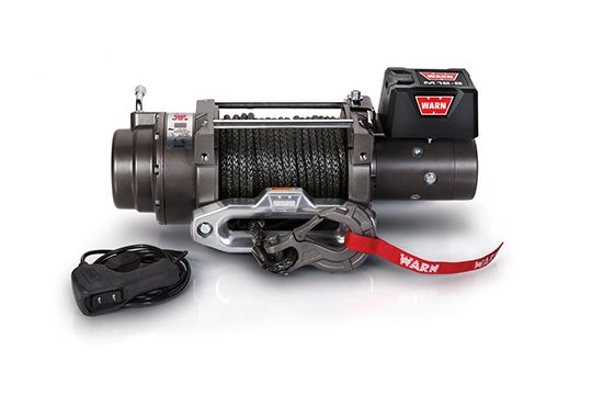 Warn Winch; M12-S 12 Volt Electric; 12000 Pound Line Pull 100 Foot Spydura Synthetic Rope (97720)
