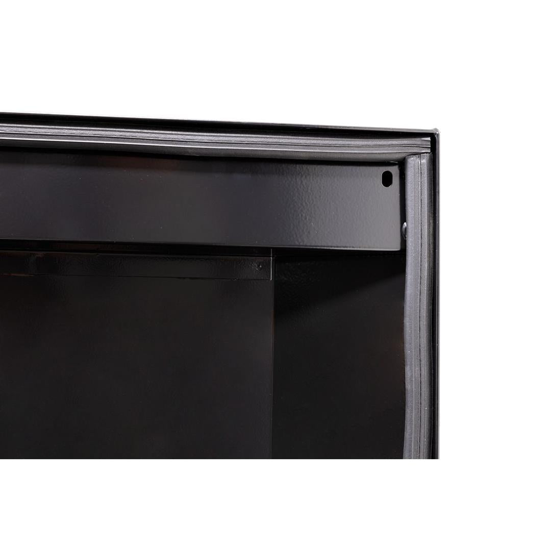 Weather Guard Crossover Tool Box Gloss Black Steel Compact (156-5-03)