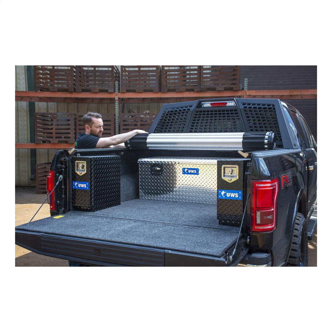 UWS Bright Aluminum Secure Lock 48" Under Tonneau Chest Box (EC20501)