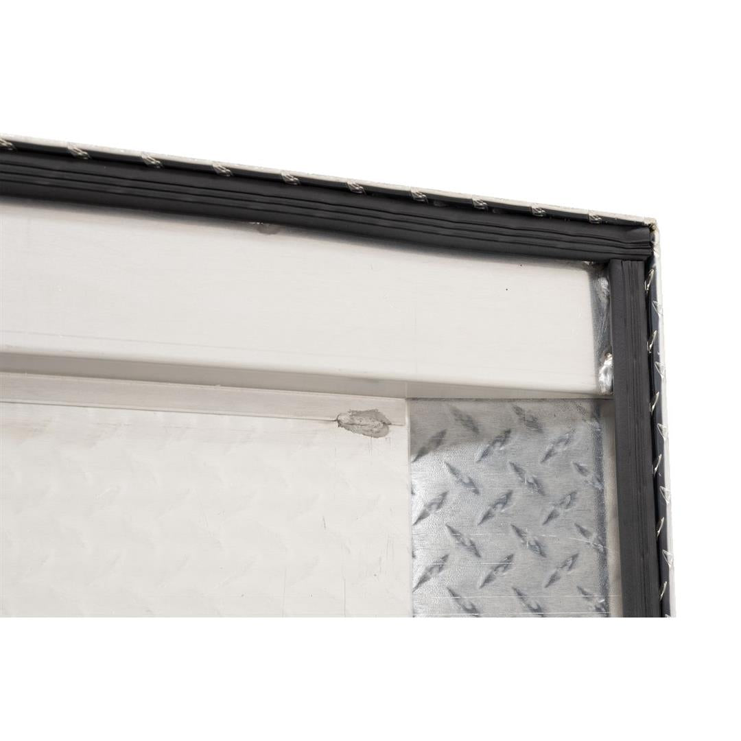 Weather Guard Crossover Tool Box Bright Aluminum Compact Deep (137-0-03)