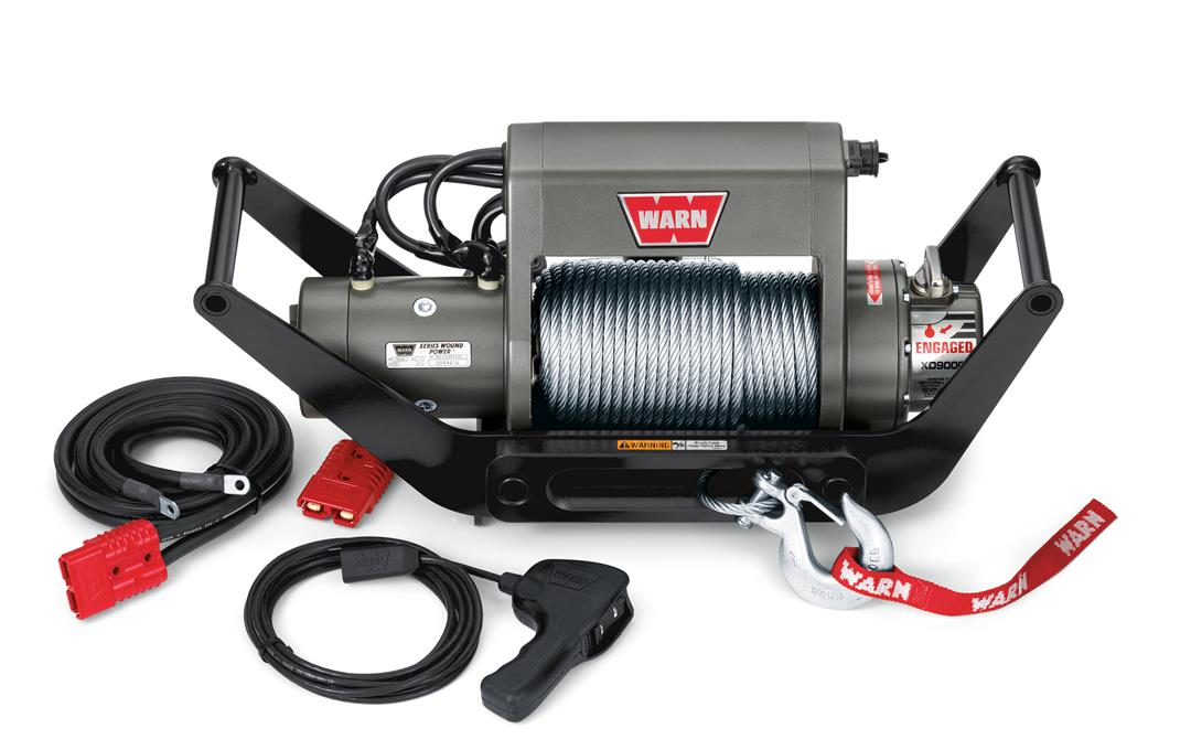 Warn Winch XD9000i Series 12 Volt Electric 9000 Pound Line Pull 125 Foot Wire Rope Electric(104183)