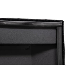 Weather Guard Crossover Tool Box Textured Matte Black Aluminum Compact (154-52-03)