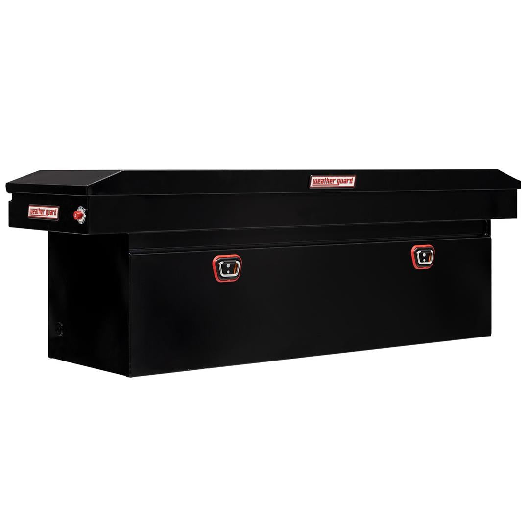 Weather Guard Crossover Tool Box Gloss Black Steel Full Size Deep  (128-5-03)