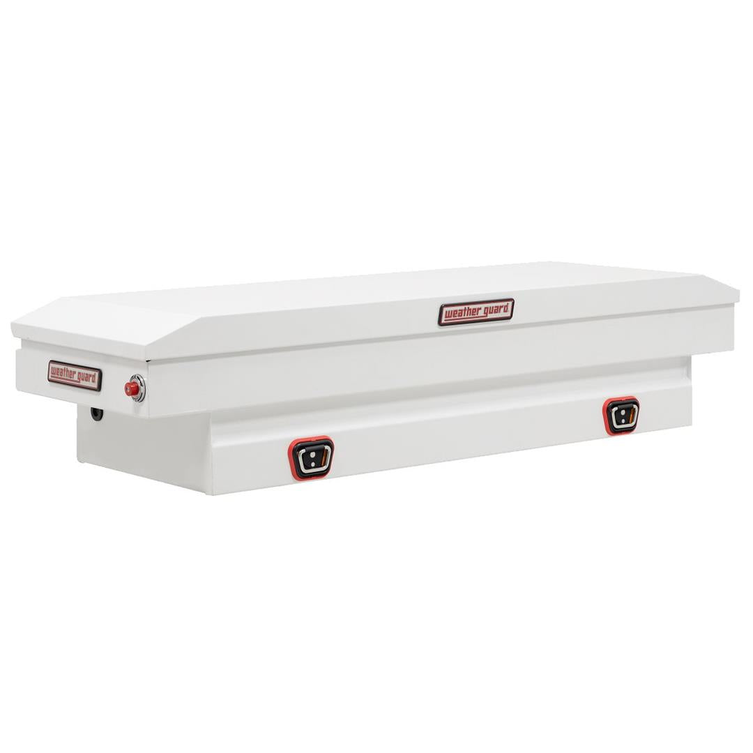 Weather Guard Crossover Tool Box White Steel Compact (156-3-03)