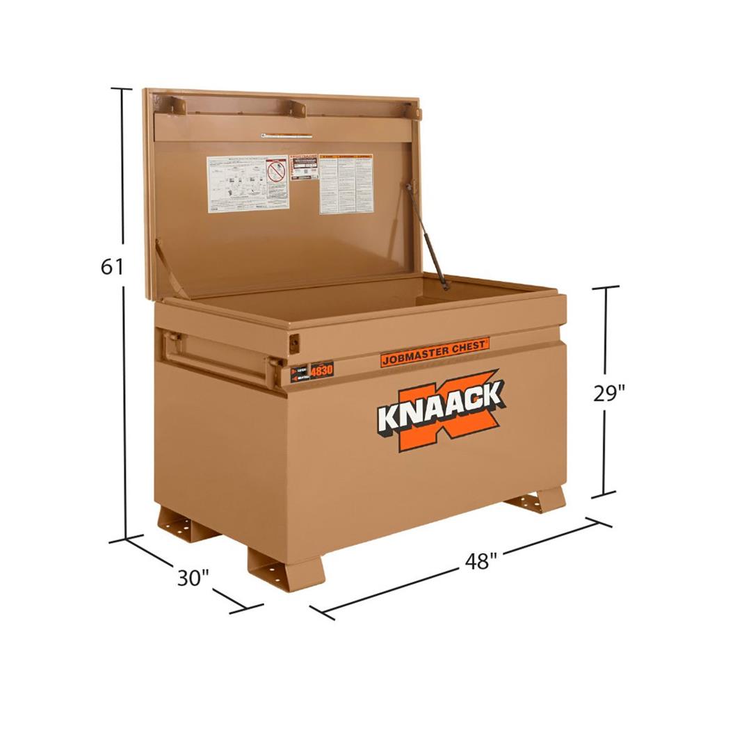 Knaack Job Site Storage Chest Box 25.25 Cu Ft 48" Jobmaster (4830)