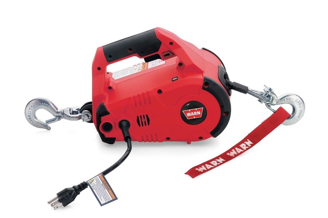 Warn Winch PullzAll ™ 120 Volt Electric 1000 Pound Line Pull 15 Foot Wire Rope (885000)