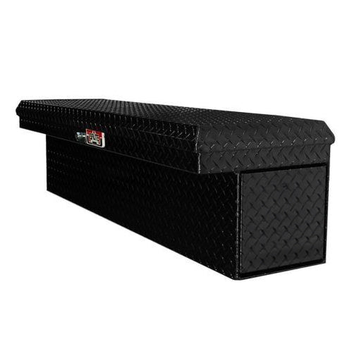 Westin Brute Side Mount Tool Box 56" Black Aluminum Single Lid (80-RB178-9-BT)