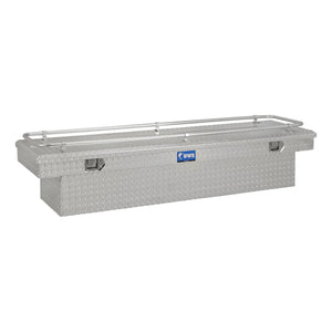 UWS 72" Crossover Truck Toolbox with Rail Bright Aluminum (TBS-72-R)