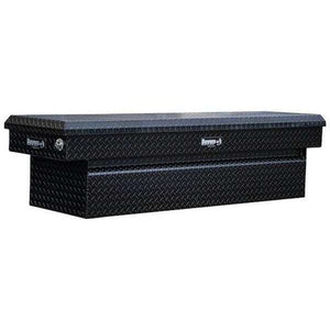 Buyers Products 18x20x71 Inch Black Diamond Tread Aluminum Crossover Truck Tool Box (1729410)