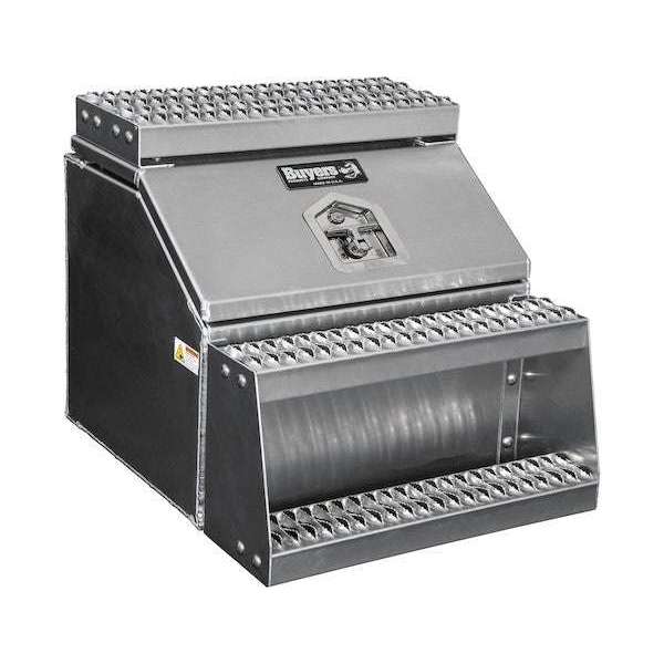 Buyers Products WideOpen™ Class 8 Step Box for Semi Trucks - 24 Inch Width (1705282)