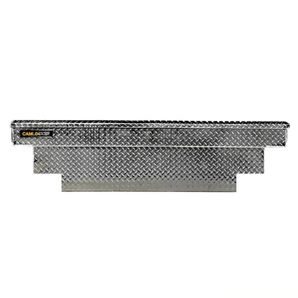 CamLocker King Size Crossover Tool Box 71 Inch Deep Notched Bright Aluminum (KS71UN)