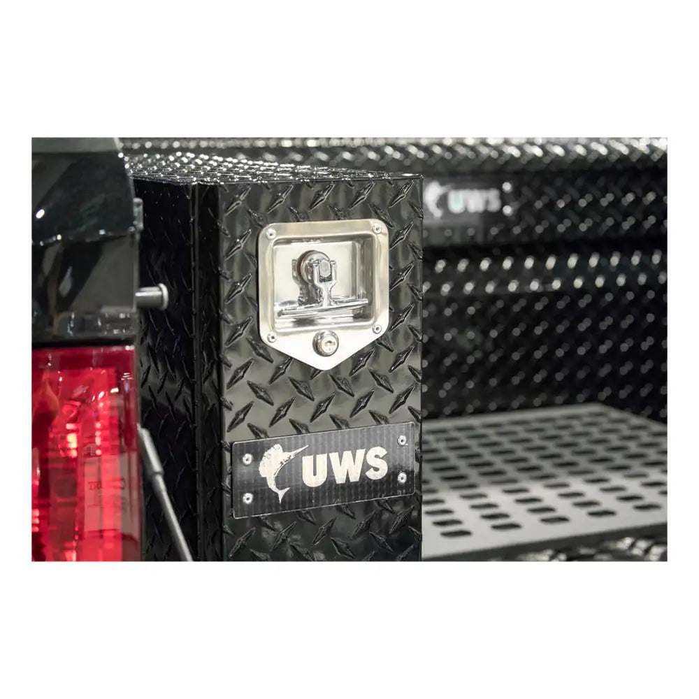 UWS Gloss Black Aluminum 22" Drawer Truck Tool Box (DS-22-BLK)