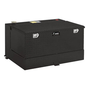 UWS Gloss Black 100 Gallon Combo Aluminum Transfer Tank (TT-100-CB-B)