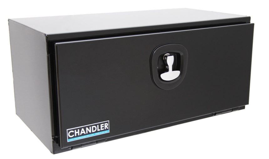 Chandler Underbody Carbon Steel Toolbox 18x18x36 Textured Black With Drop Down Door (5100-2000)