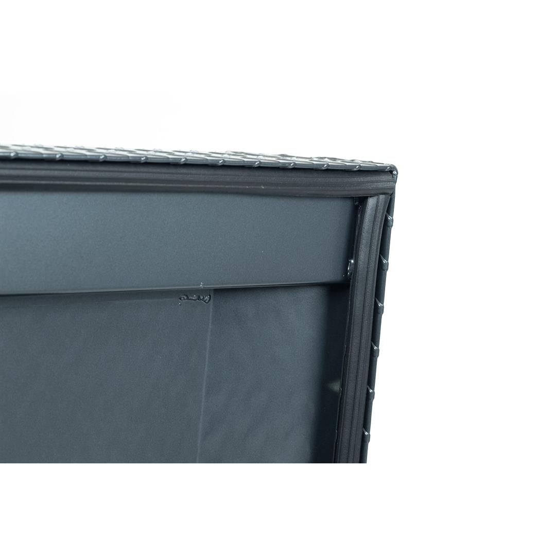 Weather Guard Crossover Tool Box Gray Aluminum Extra Wide Model (117-6-03)