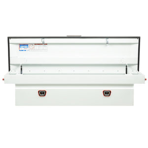 Weather Guard Crossover Tool Box White Steel Standard Size Model (126-3-03)