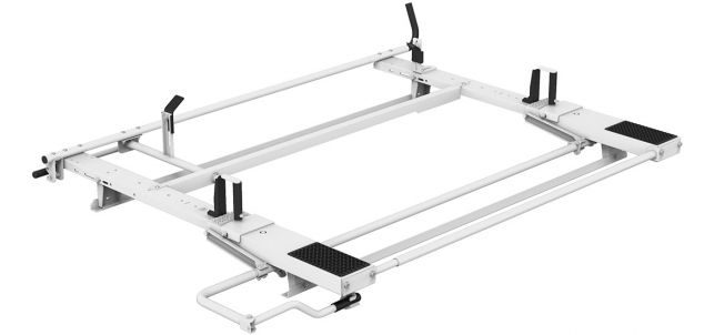 Holman Combo Ladder HD Aluminum Rack Kit - Drop Down / Clamp & Lock - NV200 (4NCACD)