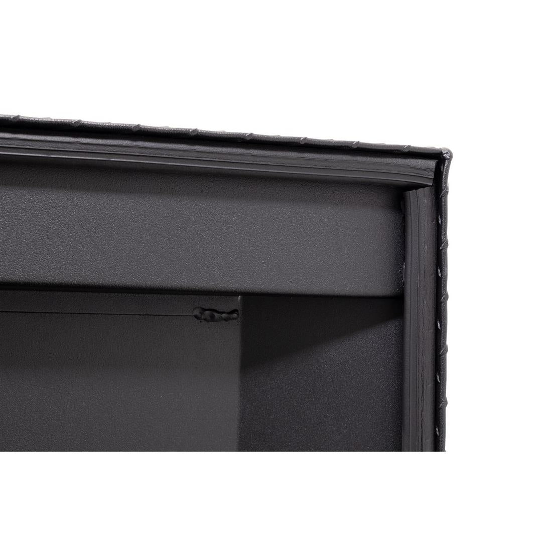 Weather Guard Crossover Tool Box Textured Matte Black Aluminum Full Size Deep Model (123-52-03)