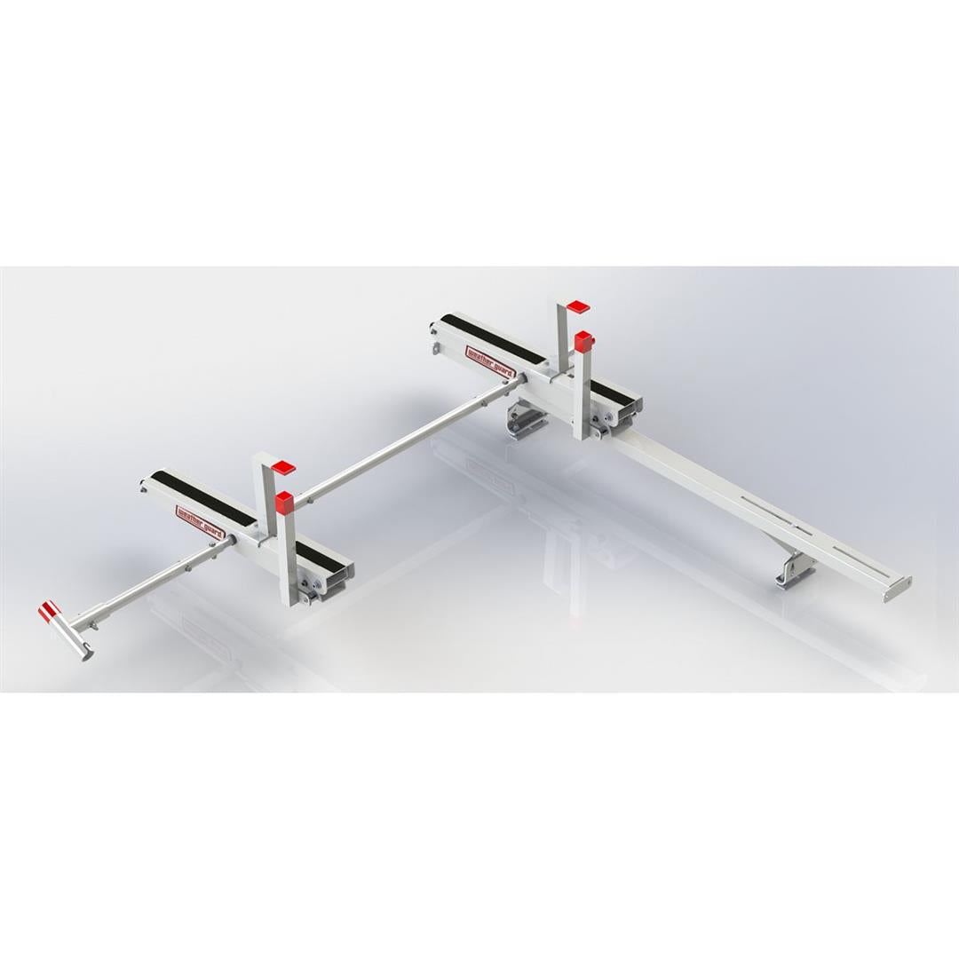 Weather Guard Ezglide2™ Fixed Drop-Down Ladder Kit W/Cross Member Compact(2267-3-01)