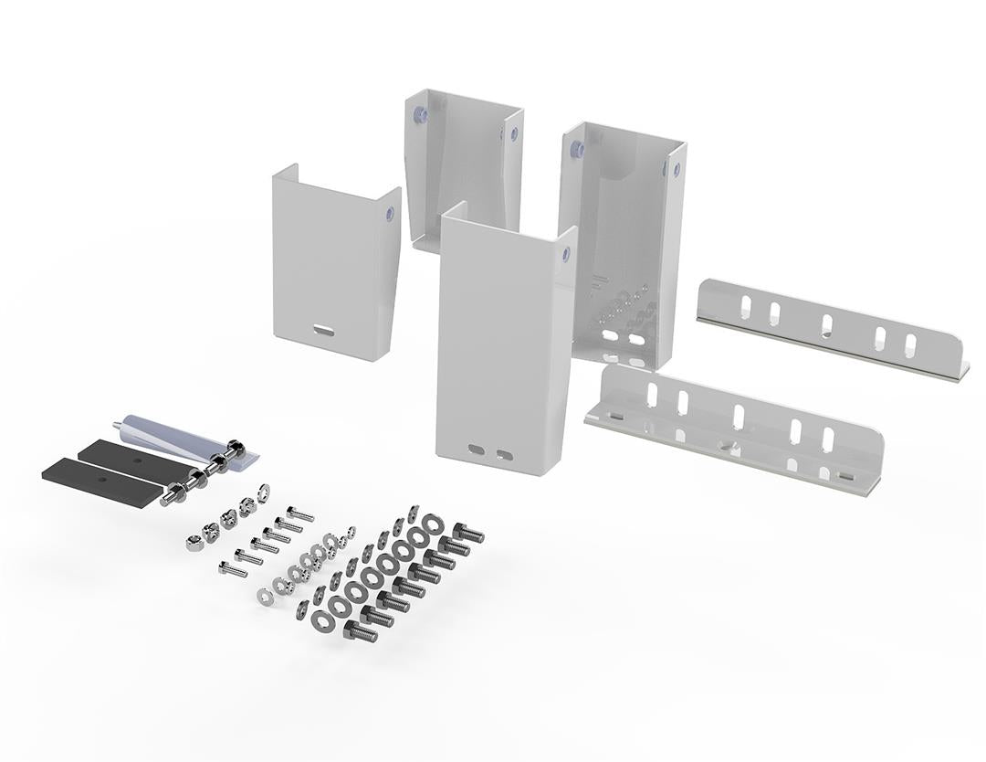 Holman Clamp & Lock Ladder Rack Kit - Single - Metris (4MES0C)