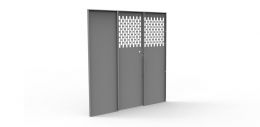 Holman Partition Kit - Perforated - Transit High Roof (4061TH)