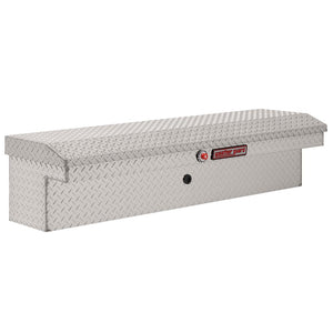 Weather Guard Side Mount Tool Box Low Profile Bright Aluminum 56X17X13 (178-0-03)