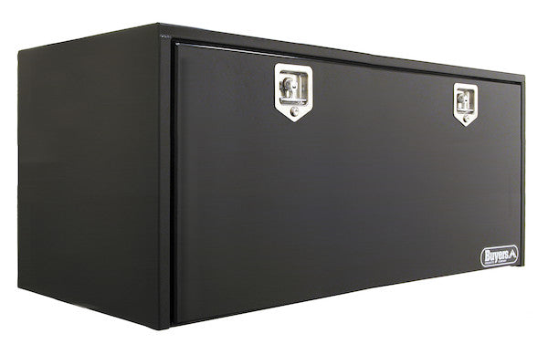 Buyers Products 24x24x60 Inch Black Steel Underbody Truck Box (1704315)