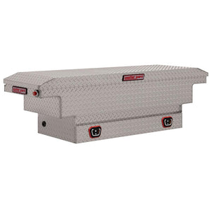 Weather Guard 62" Crossover Toolbox Bright Aluminum Low Profile Compact Model (131-0-03)