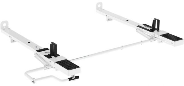 Holman Drop Down Aluminum Ladder Rack Kit Single Fits 6.5' Most Commercial Caps (4C6A0D)