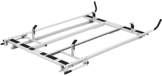 Holman Clamp & Lock HD Aluminum Ladder Rack Kit - Double - NV200 (4NCACC)