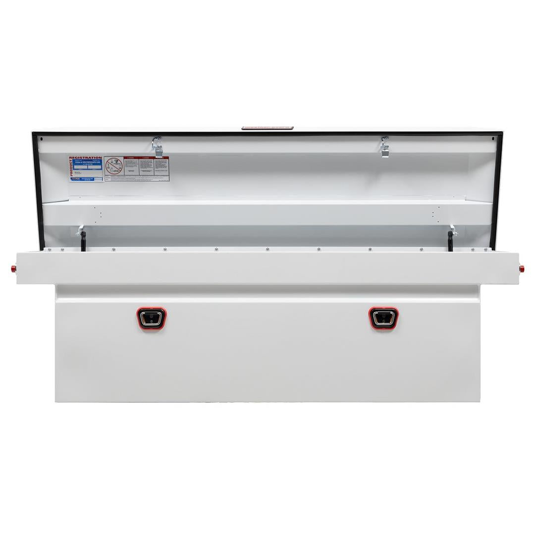 Weather Guard Crossover Tool Box White Steel Full Size Deep Model (128-3-03)