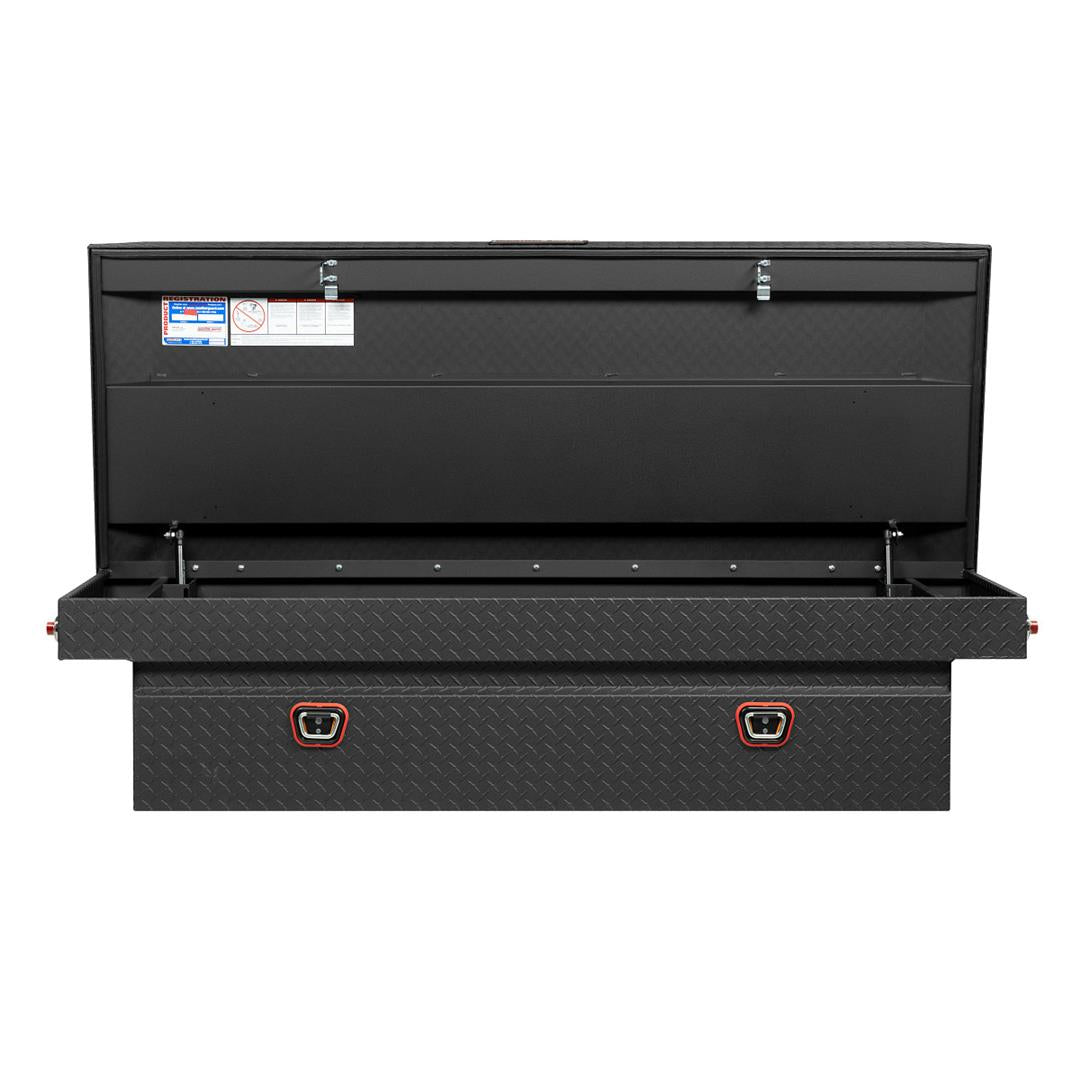 Weather Guard Crossover Toolbox Textured Matte Black Aluminum Extra Wide Model (117-52-03)