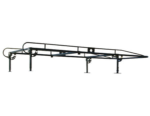 Buyers Products 14-1/2 Foot Black Service Body Ladder Rack (1501260)