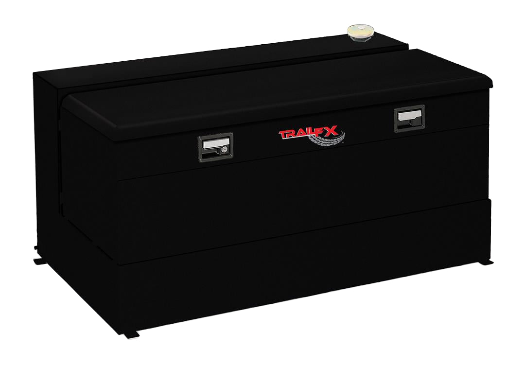 TrailFX 80 Gallon Liquid Transfer Tank Steel Black (220802S)