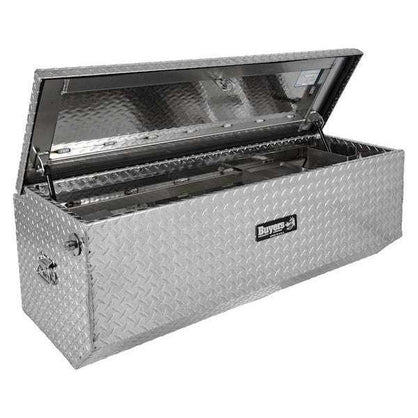 Buyers Products Diamond Tread Aluminum All-Purpose Chest with Angled Base (1712010)