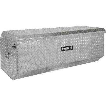 Buyers Products Diamond Tread Aluminum All-Purpose Chest with Angled Base (1712020)
