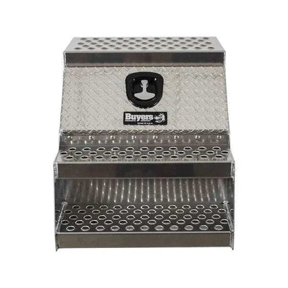 Buyers Products Heavy Duty Diamond Tread Aluminum Step Box (1705182)