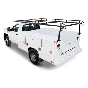 Holman Pro II Service Body Ladder Rack Extended Cab 8' Body White (78123)
