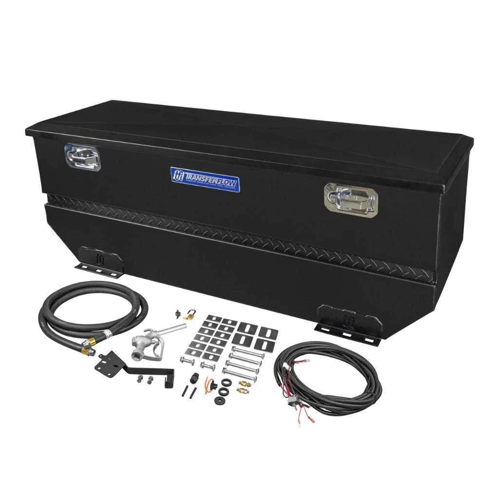 Transfer Flow 40 Gallon Fuel Transfer Tank and Tool Box Combo Diesel or Gasoline (0800115195)