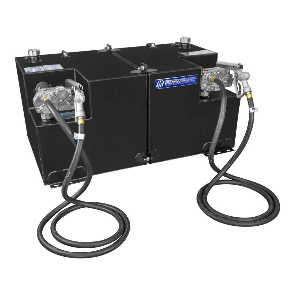 Transfer Flow 50/50 Gallon Split Fuel Transfer Tank System Diesel or Gasoline (0800113244)